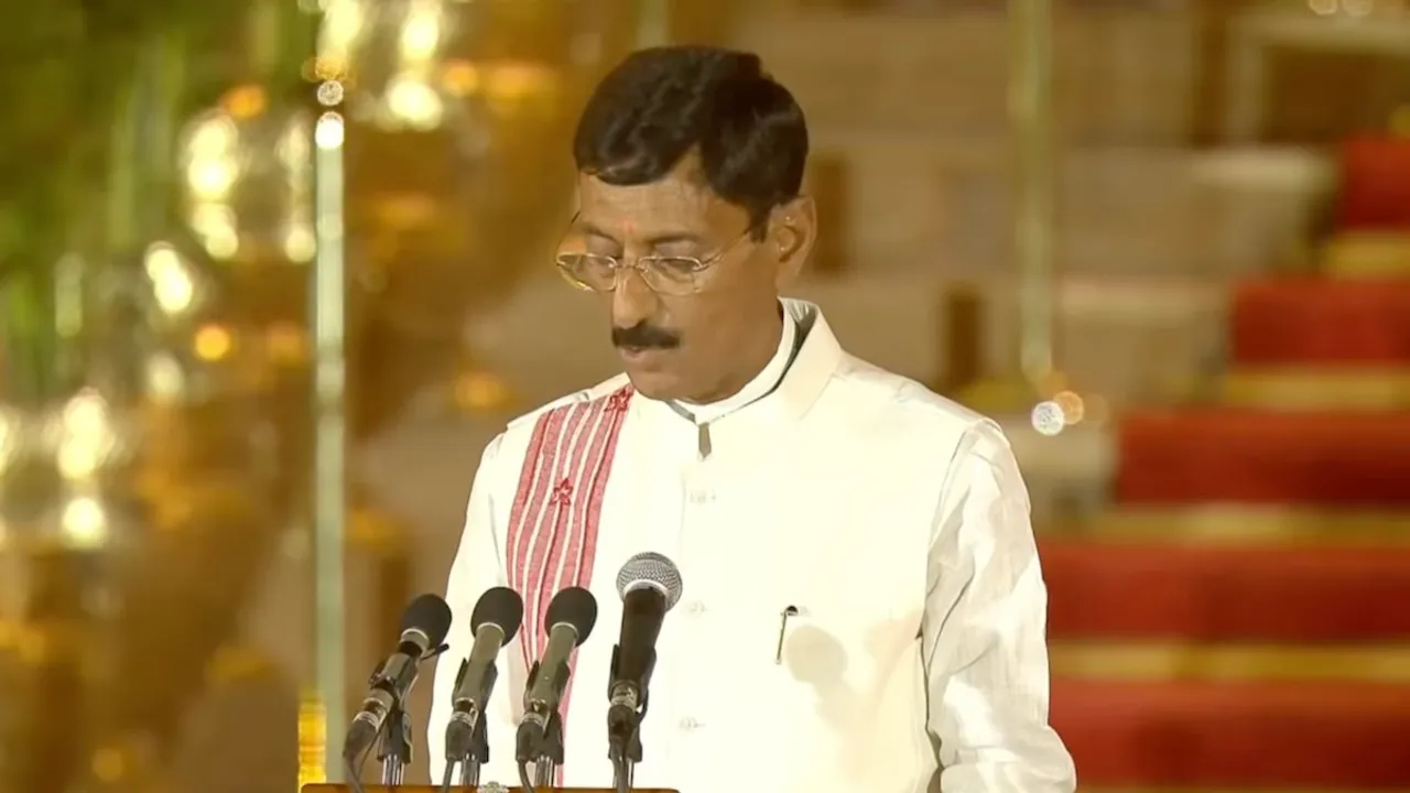 Sanjay Seth takes oath as Union Cabinet Minister in the Modi Cabinet 2024