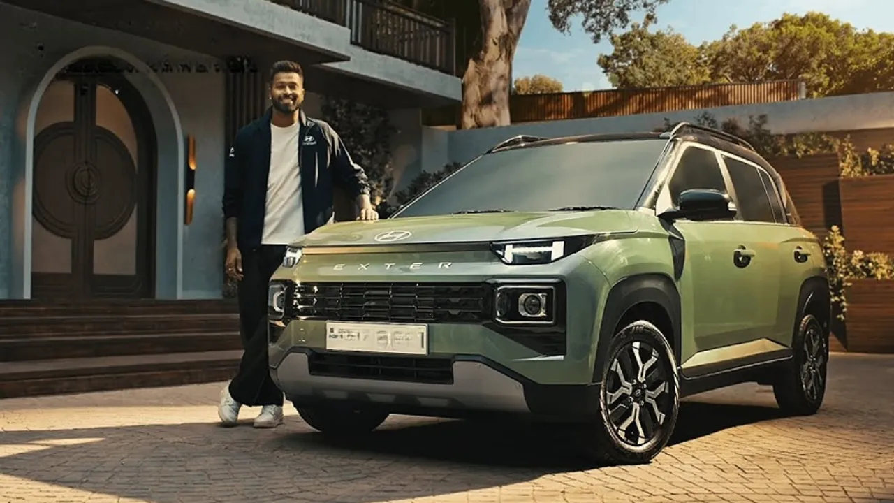 Hardik Pandya Hyundai Exter