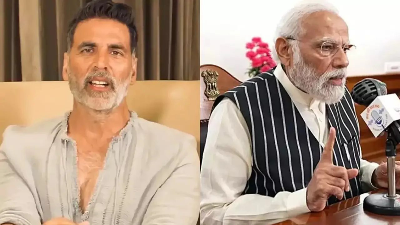 Mann Ki Baat Akshay Kumar Narendra Modi