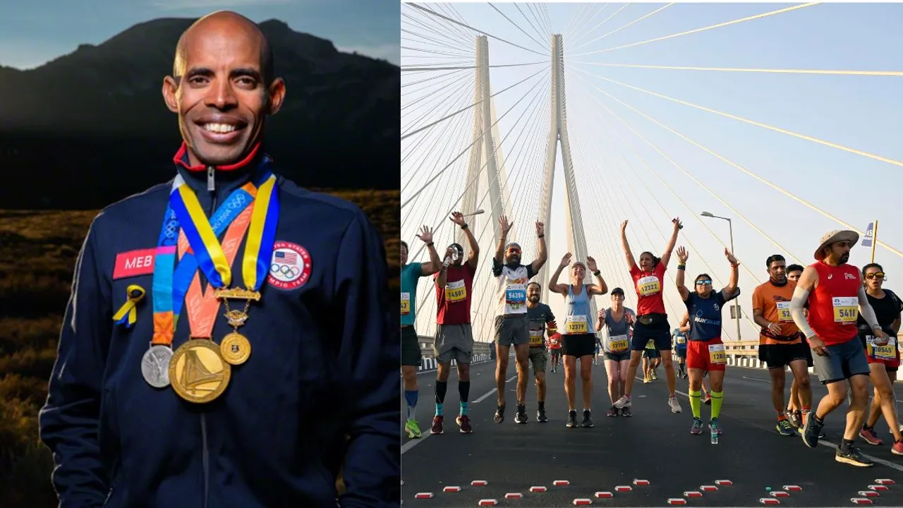 Meb Keflezighi Mumbai Marathon