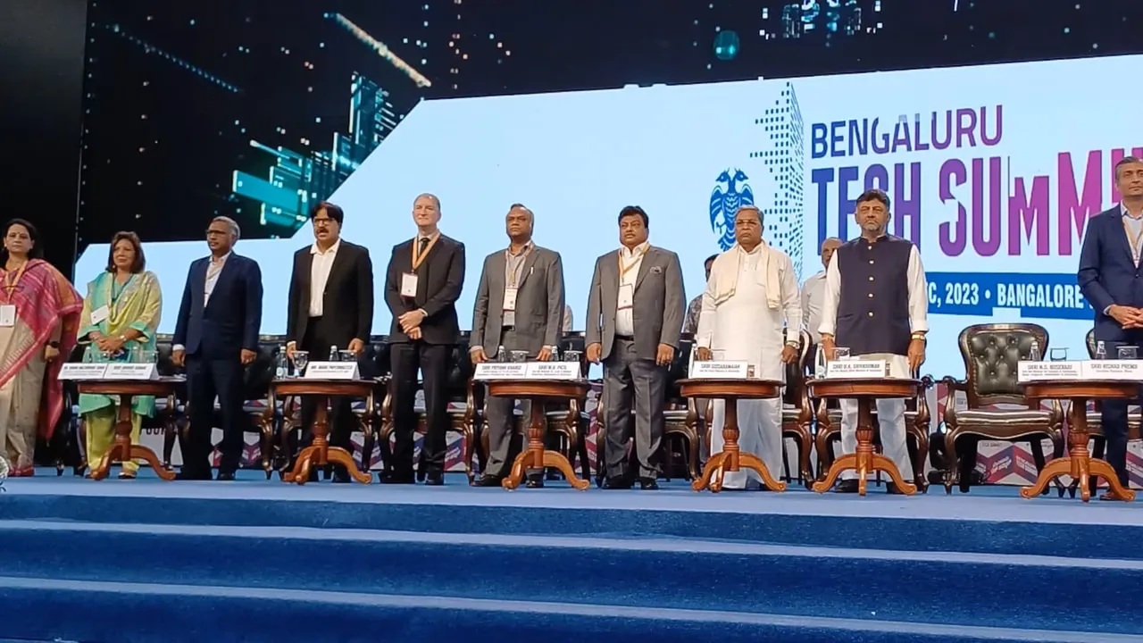 Bengaluru Tech Summit Siddaramaiah
