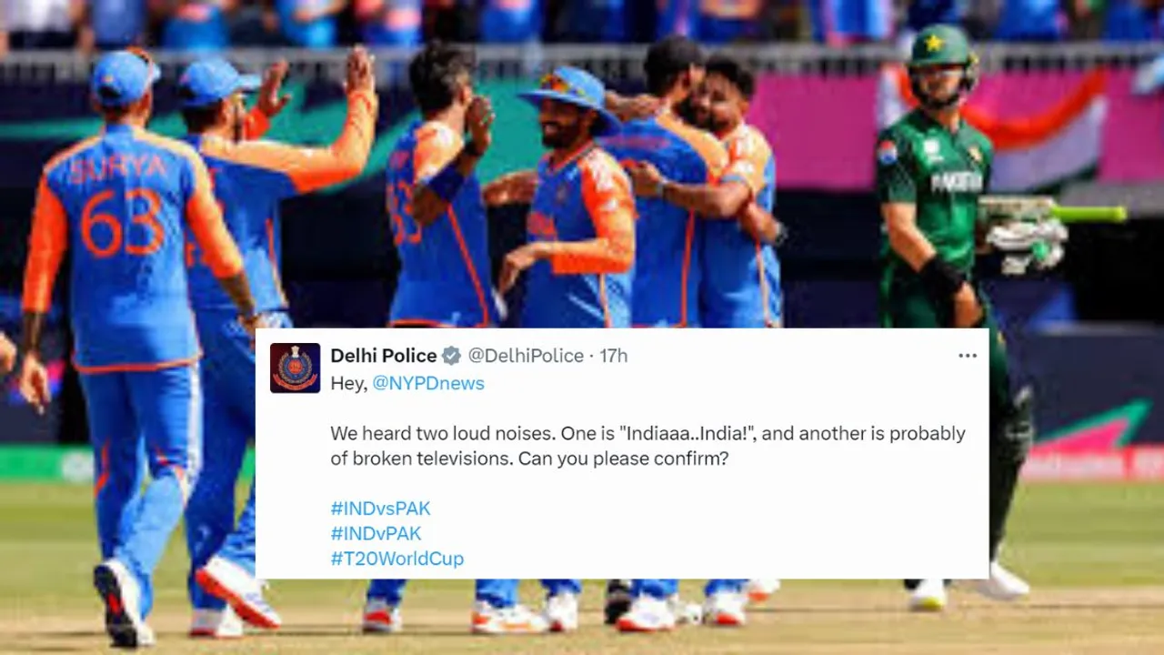 Delhi Police on India vs Pakistan 