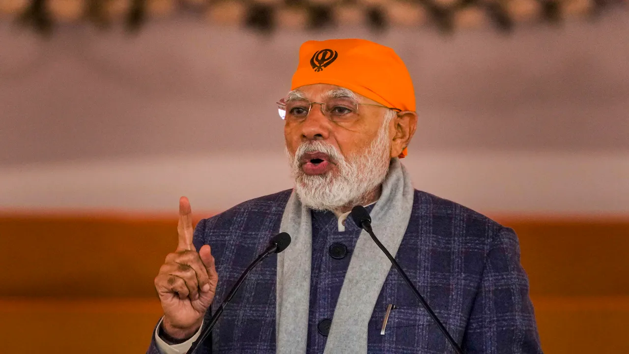 PM Modi at Veer Bal Diwas event