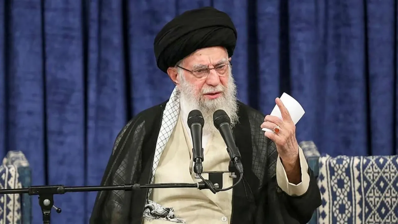 Iranian supreme leader Ayatollah Ali Khamenei image