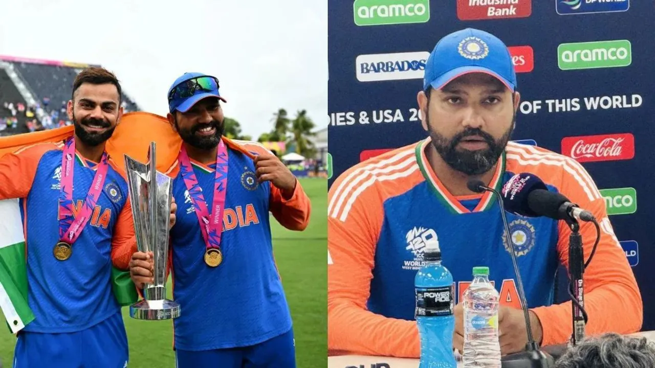 Rohit Sharma and virat kohli