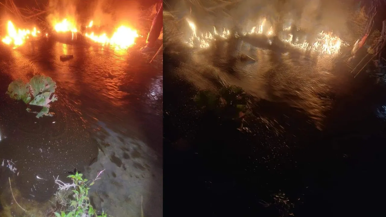 Manipur fuel leaked