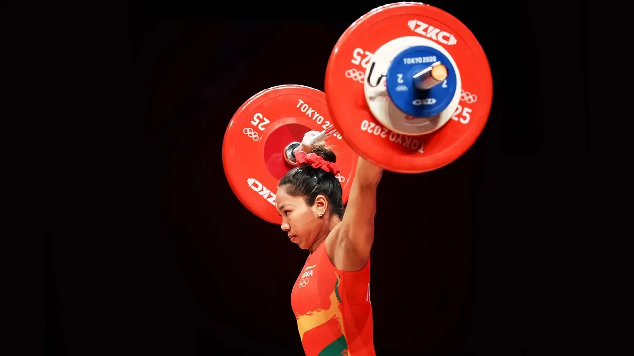 Mirabai Chanu Weightlifting