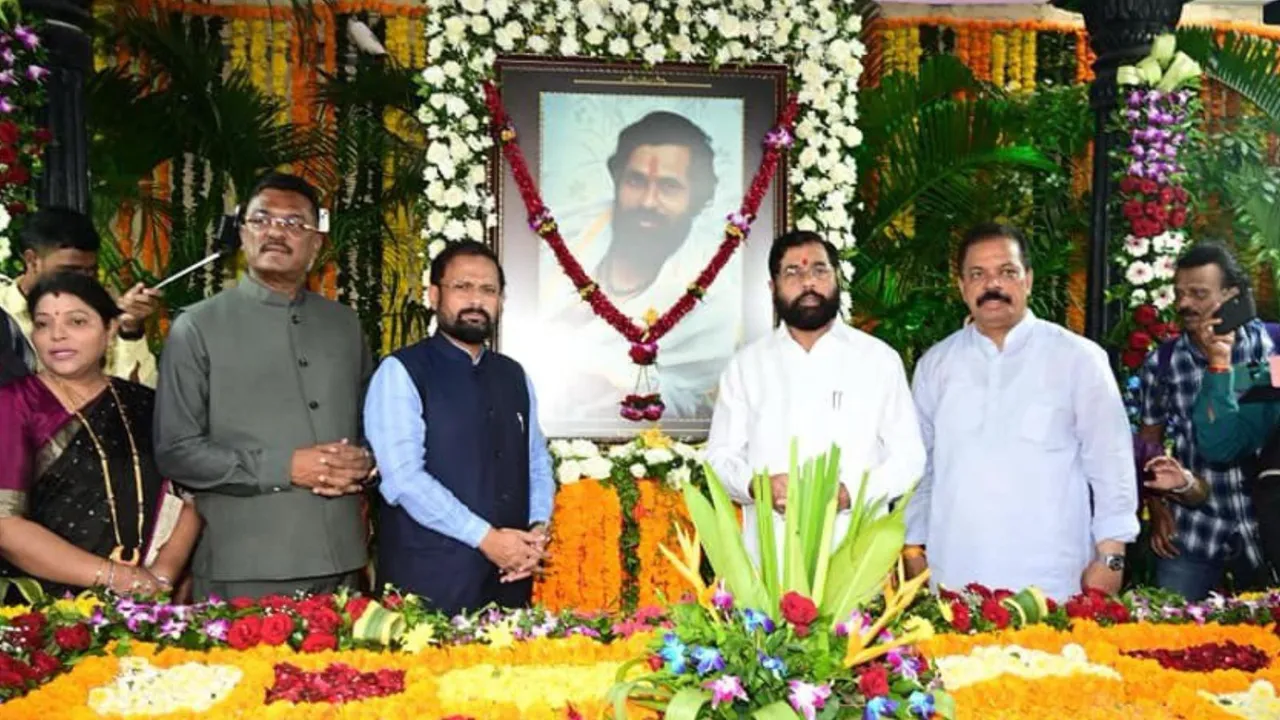 Eknath Shinde Anand Dighe