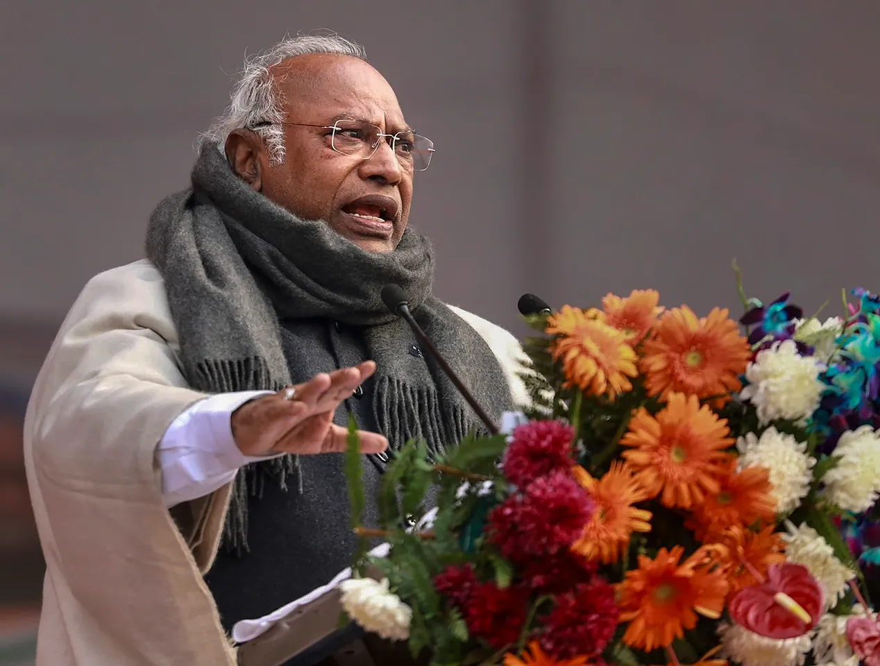 Congress President Mallikarjun Kharge Panipat
