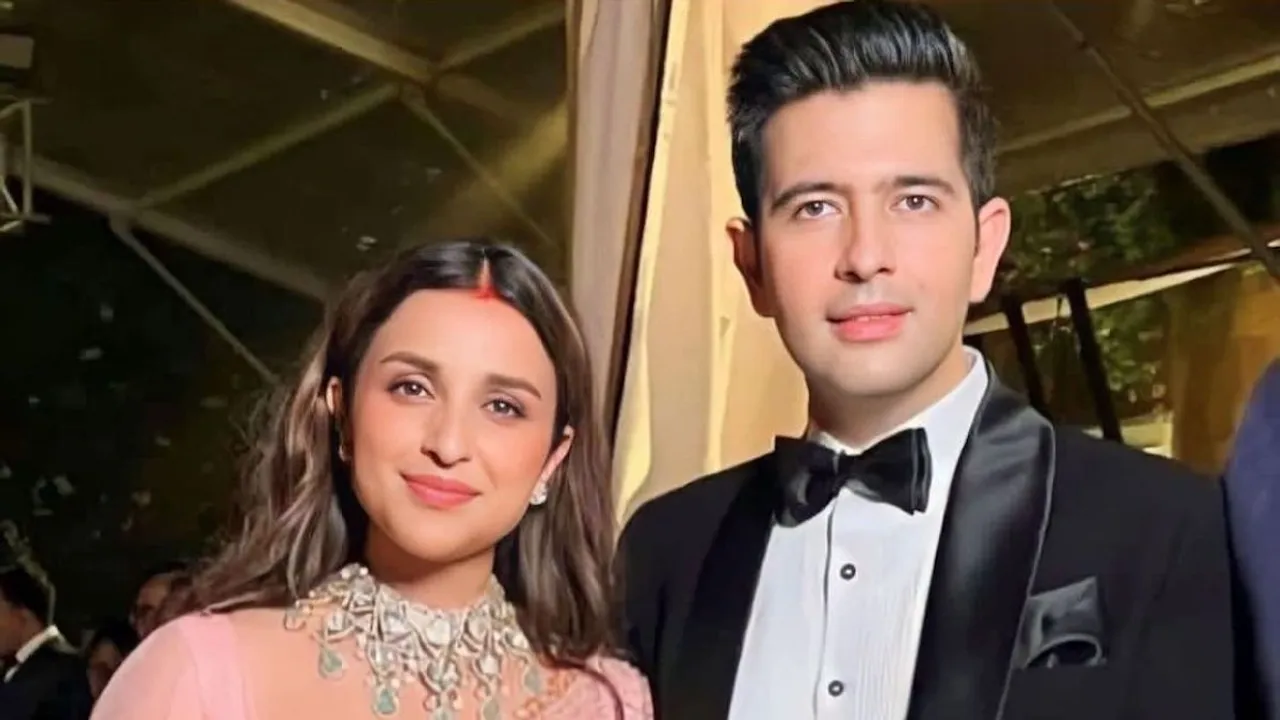 Parineeti Chadha and Raghv Chadha after wedding