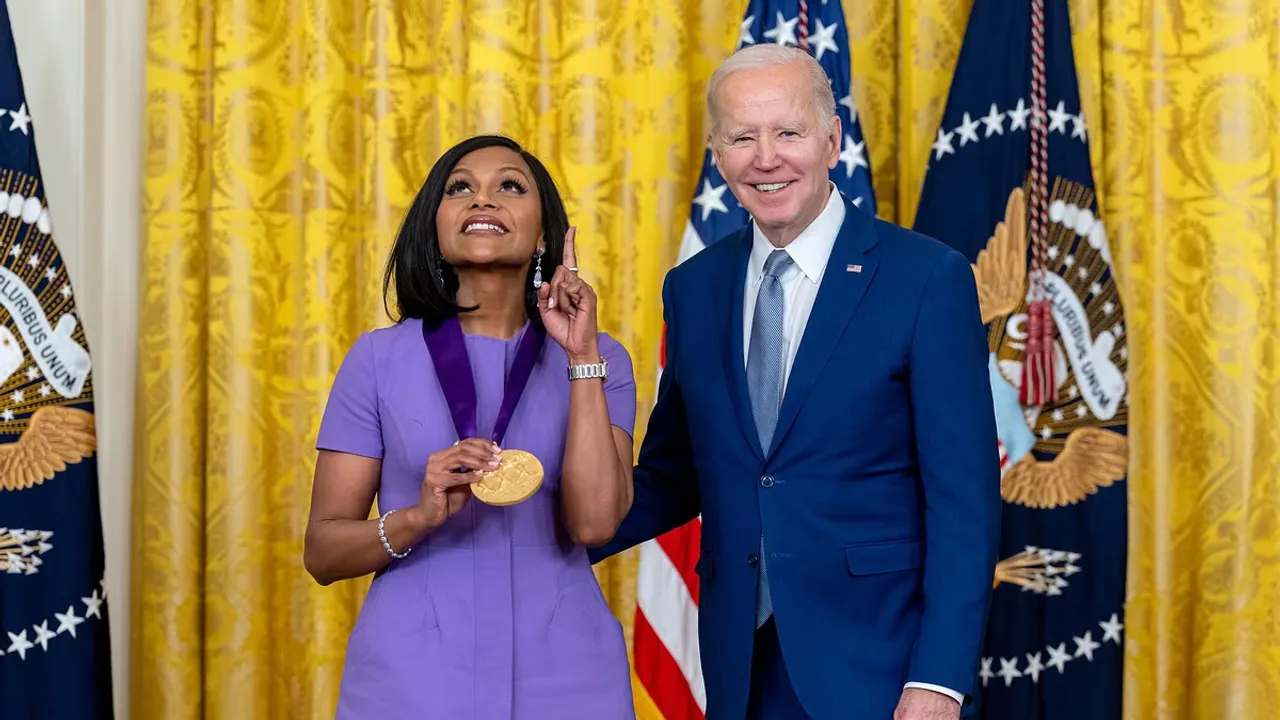 Mindy Kaling Joe Biden