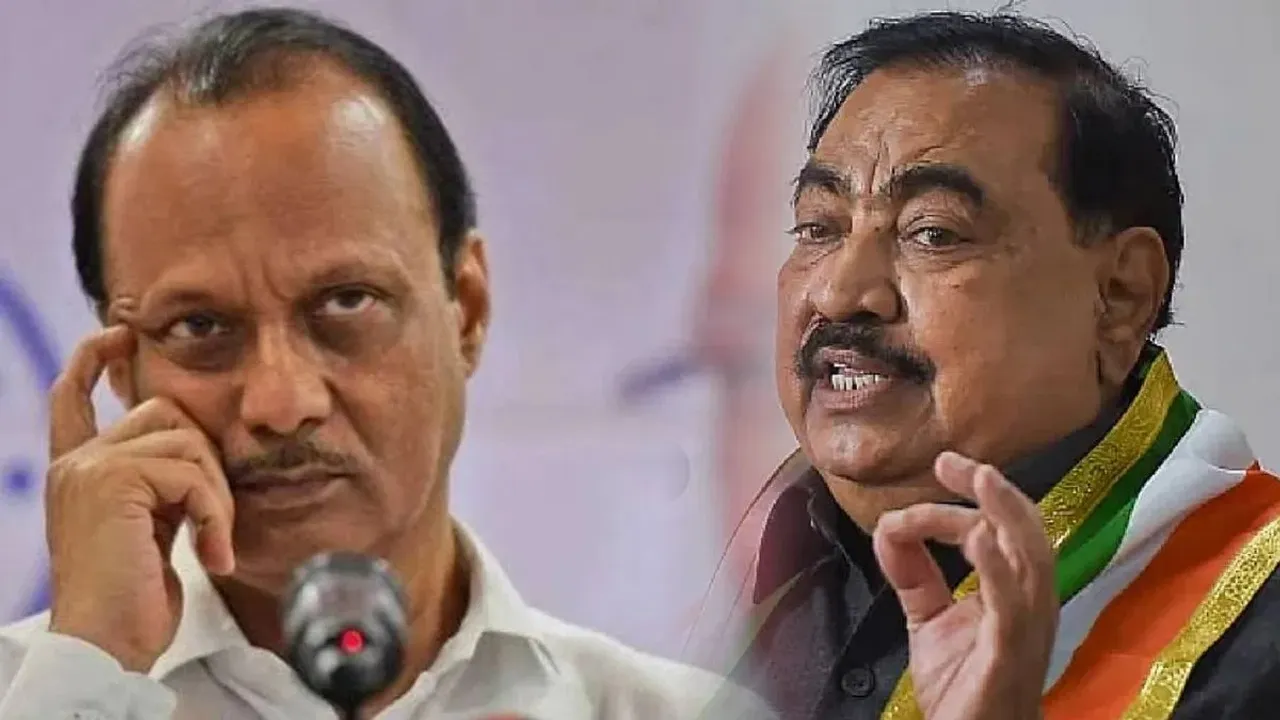 Ajit Pawar Eknath Khadse