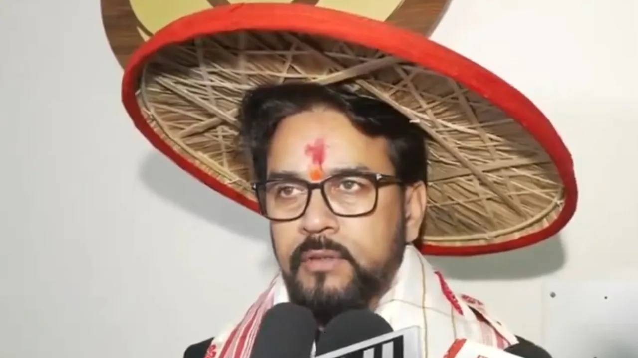 Union Minister Anurag Thakur on Monday