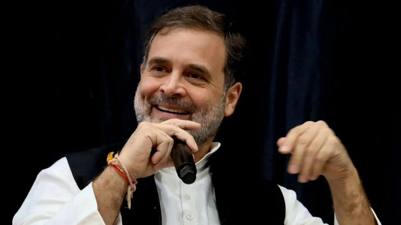 LoP in Lok Sabha and Congress MP Rahul Gandhi interacts with students at the University of Texas, USA, Monday, Sept 9, 2024.