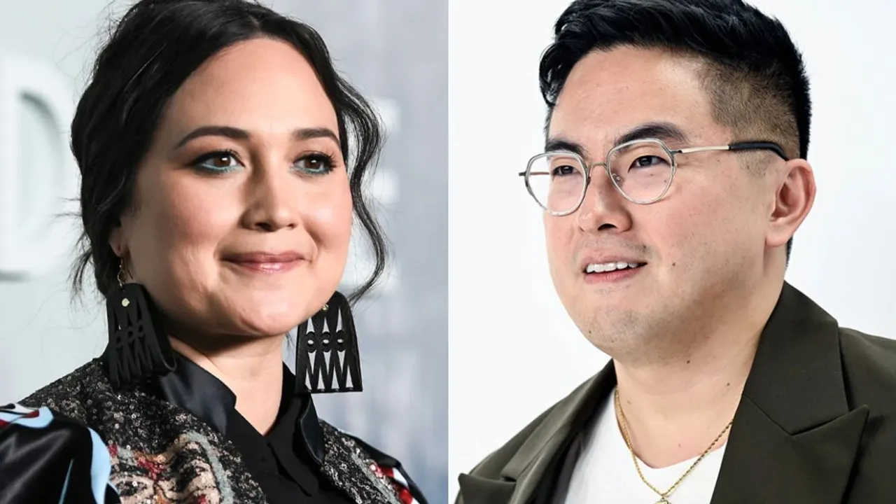 Lily Gladstone and Bowen Yang
