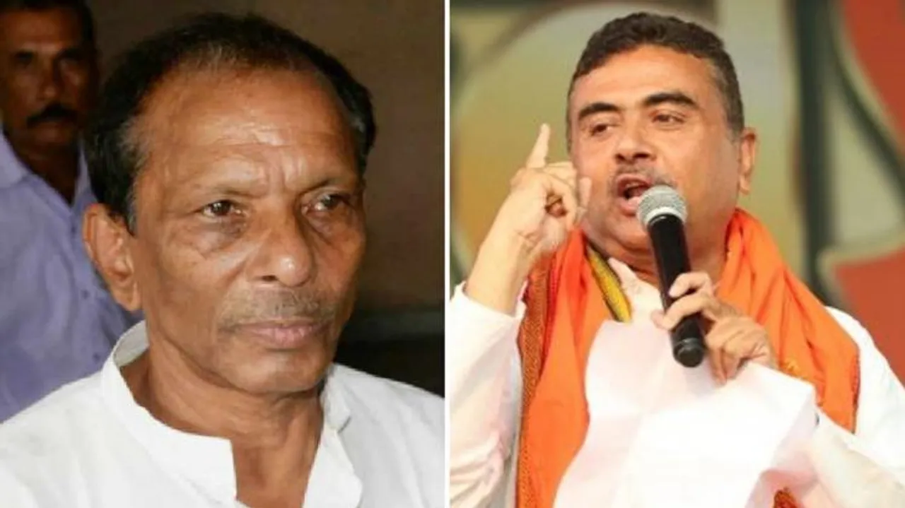 Suvendu Adhikari Akhil giri BJP TMC Bengal