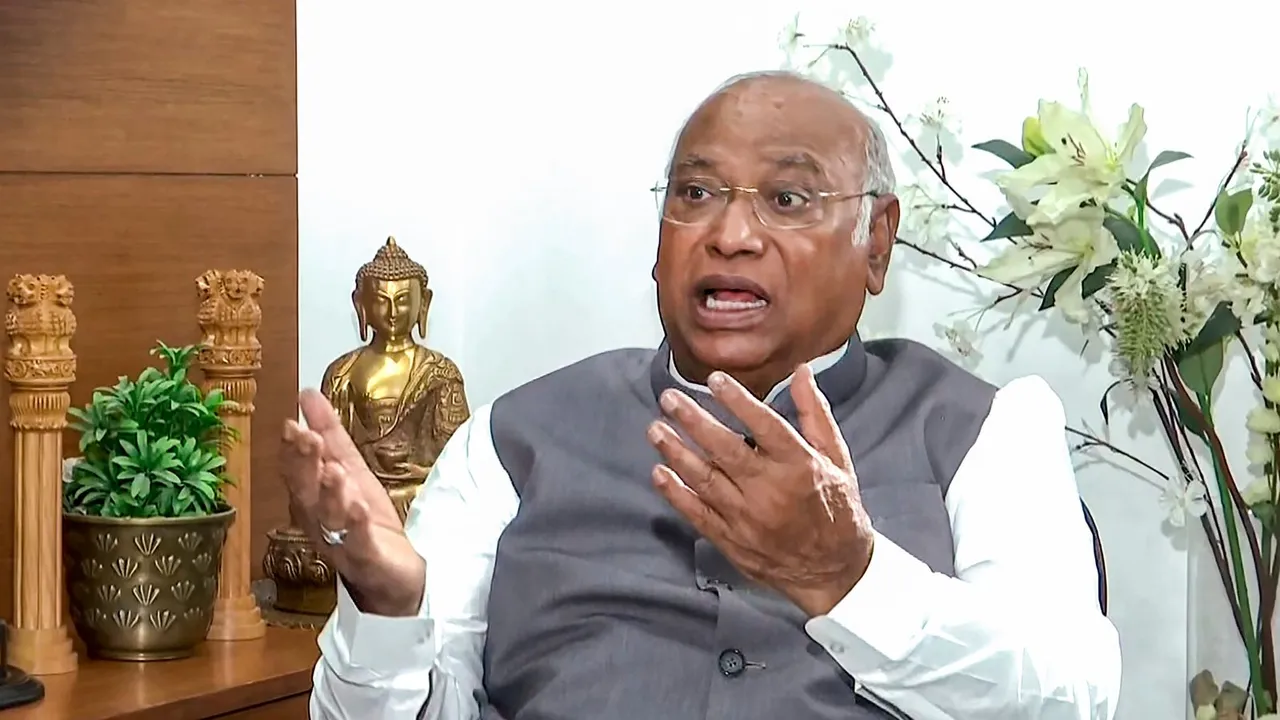 Congress President Mallikarjun Kharge (File image)