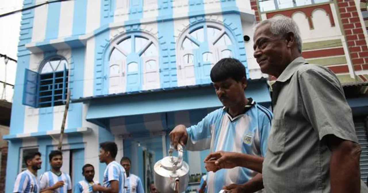 Kolkata Argentina Fotball World Cup Messi