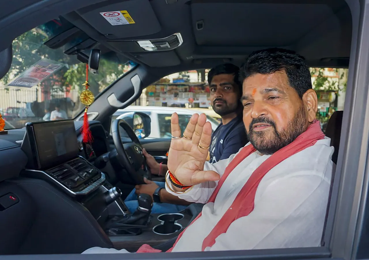 BJP MP and Wrestling Federation of India (WFI) chief Brij Bhushan Sharan Singh 