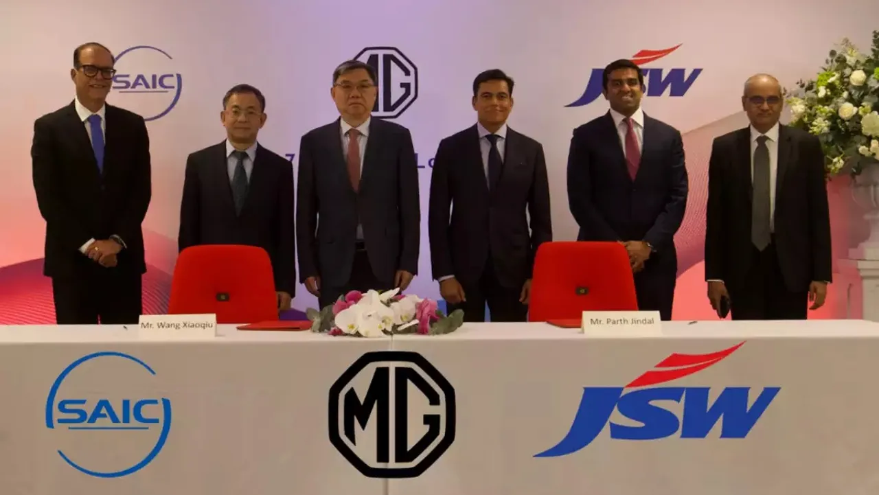 MG Motor India JSW