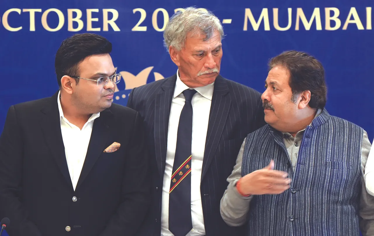 BCCI Jay Shah Roger Binny Rajiv Shukla