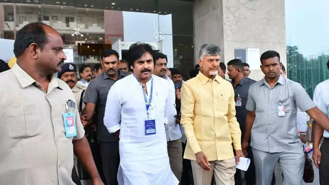 N Chandrababu Naidu Pawan Kalyan