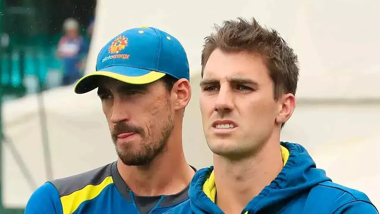 Mitchell Starc and Pat Cummins