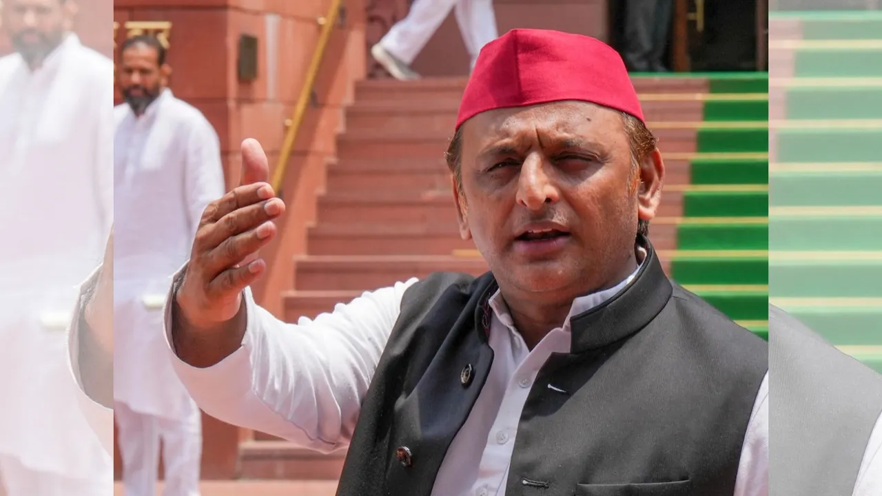 Samajwadi Party Chief Akhilesh Yadav (File image)