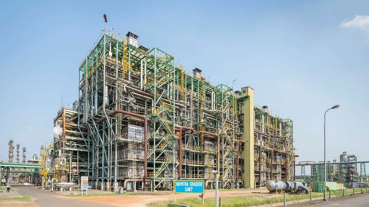 Haldia Petrochemicals  factory building 