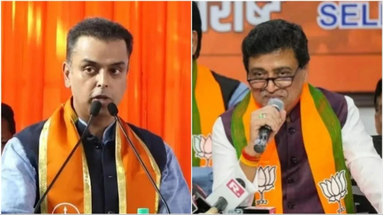 Milind Deora and Ashok Chavan