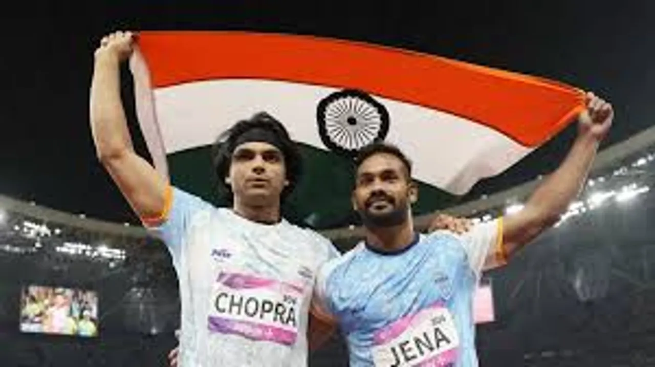 Neeraj Chopra and Kishore Jena