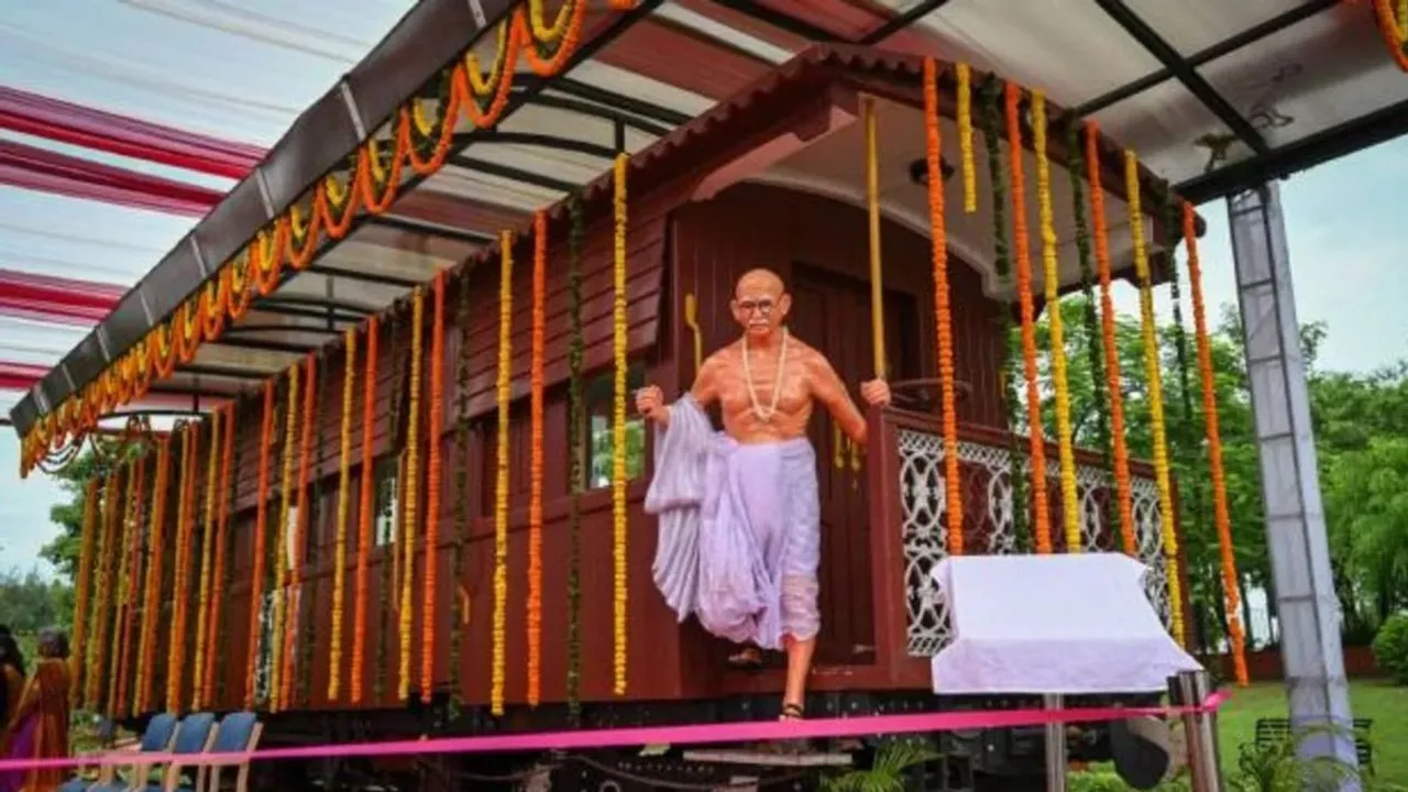 Mahatma Gandhi rail coach