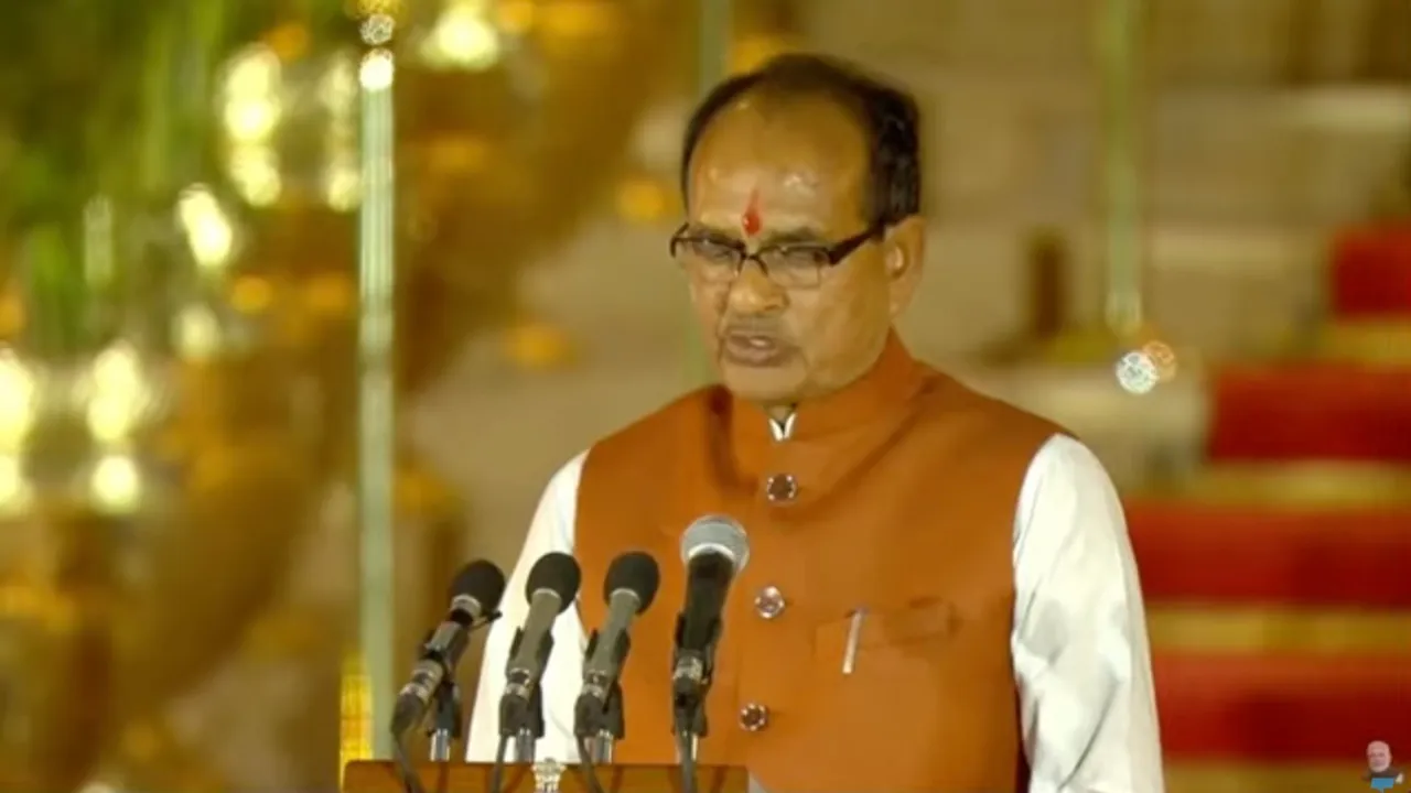 Shivraj Singh Chouhan takes oath as Union Cabinet Minister in the Modi Cabinet 2024