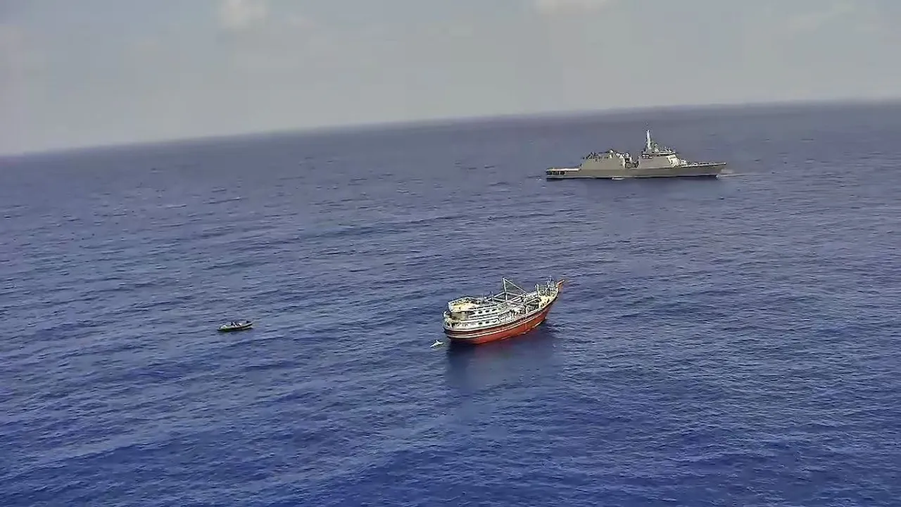 India Navy in Arabian sea