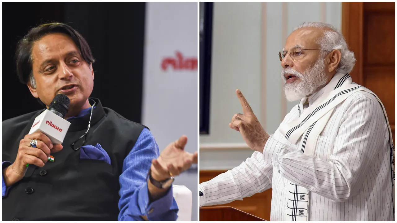 Shashi Tharoor Narendra Modi