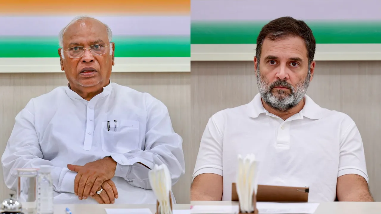 Mallikarjun Kharge Rahul Gandhi