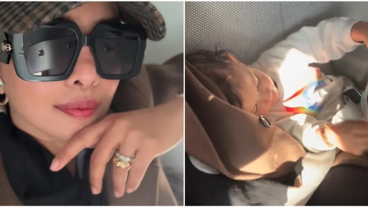 Priyanka Chopra reaches Australia for The Bluff with daughter Malti Marie
