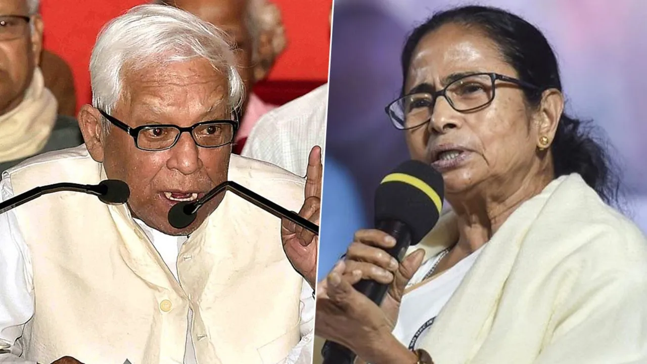 Buddhadeb Bhattacharjee Mamata Banerjee