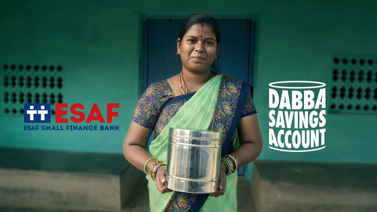 ESAF Bank's Dabba Savings account campaign McCann