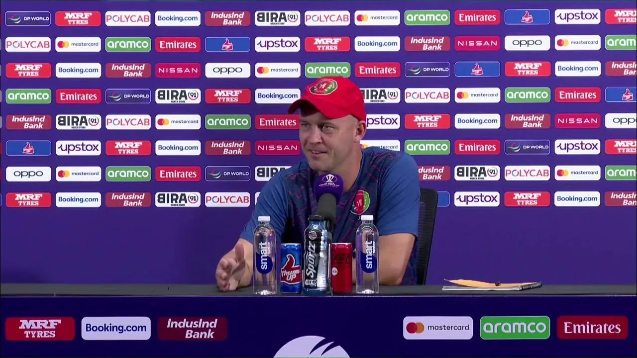 Afghanistan coach Jonathan Trott