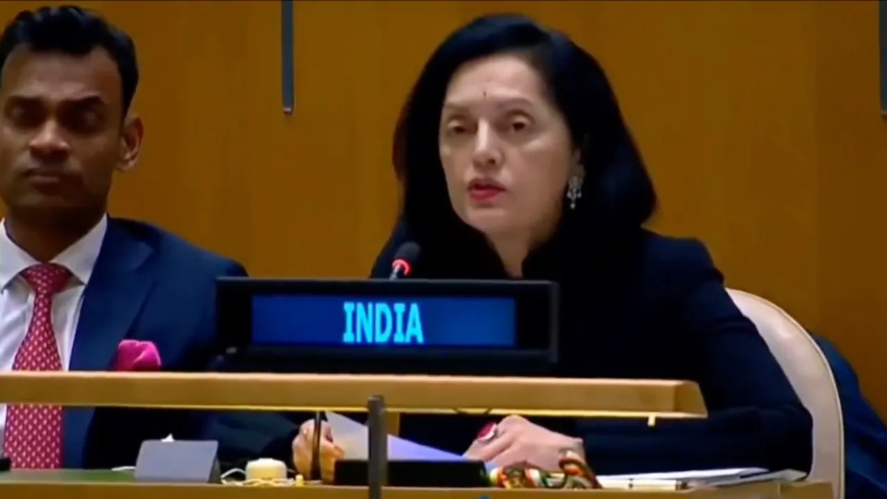 Ruchira Kamboj in Vote of explanation after voting on favour of UNGA resolution
