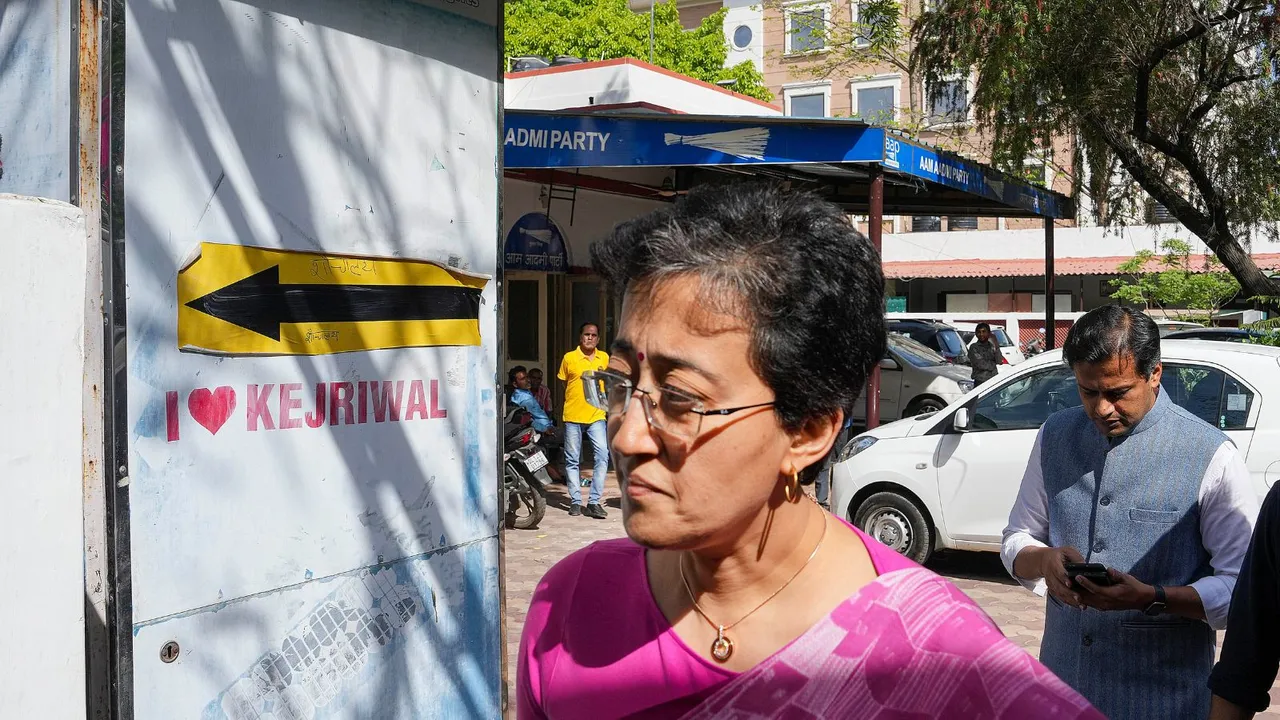 AAP leader and Delhi Minister Atishi