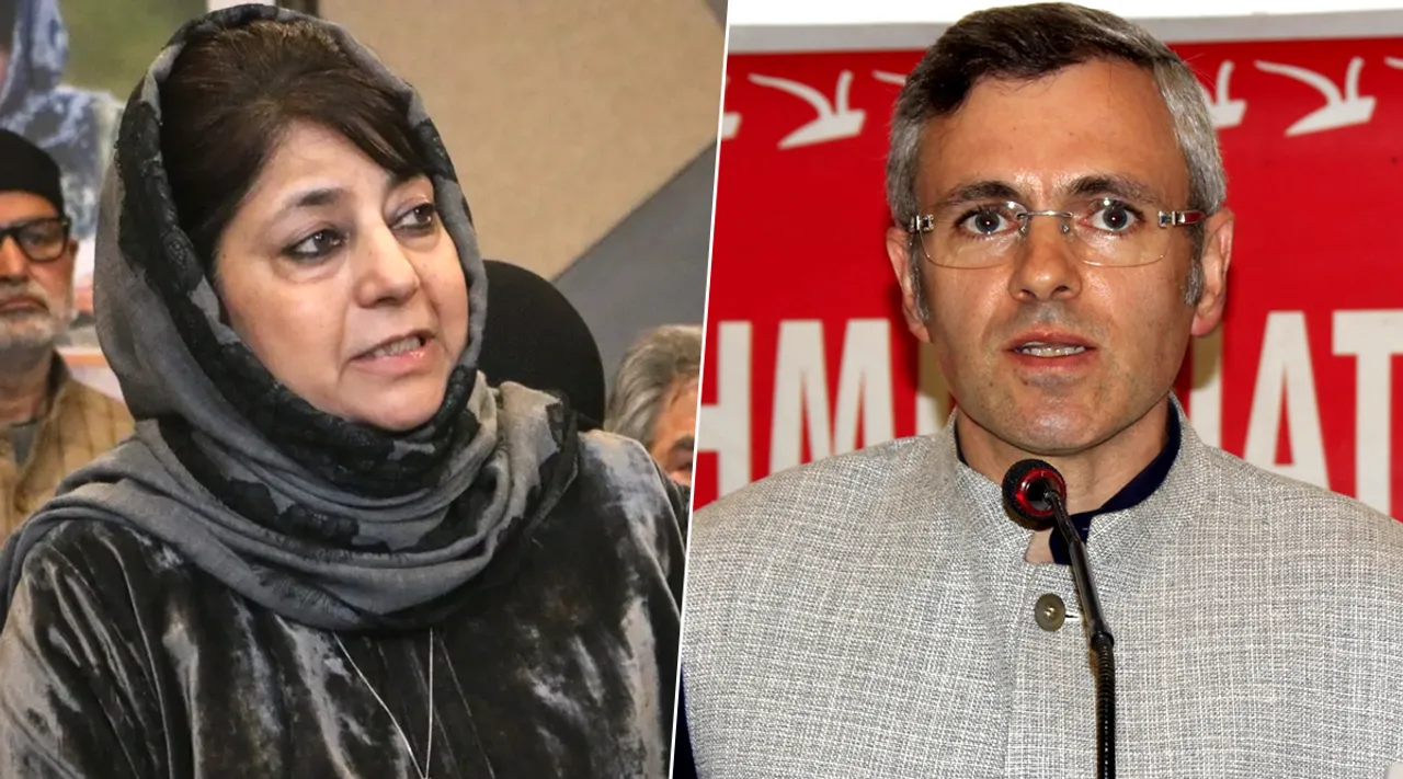 Mehbooba Mufti, Omar Abdullah