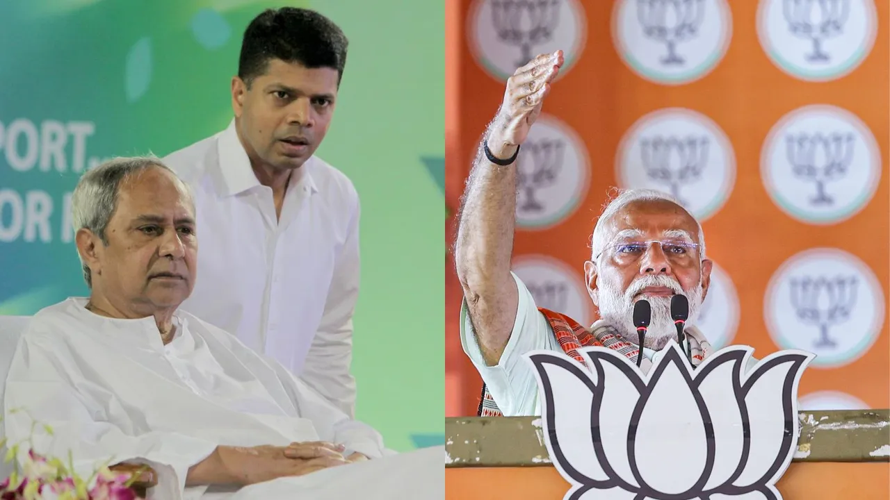 Naveen Patnaik V K Pandian Narendra Modi