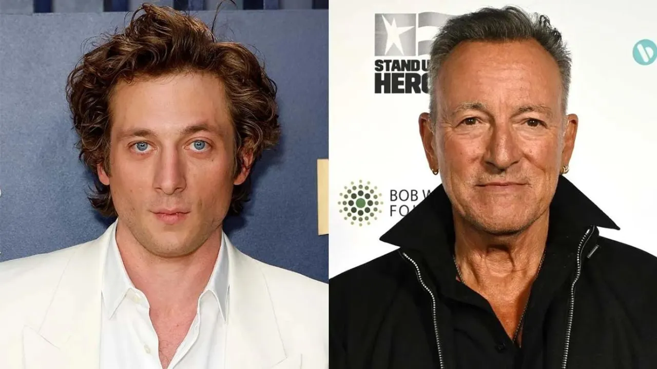 Jeremy Allen White and Bruce Springsteen