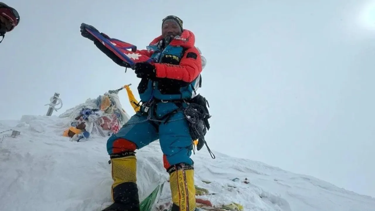 Nepalese climber Kami Rita