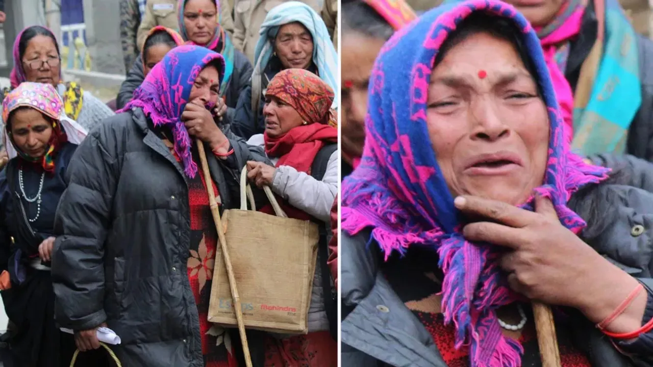 Joshimath People Crying
