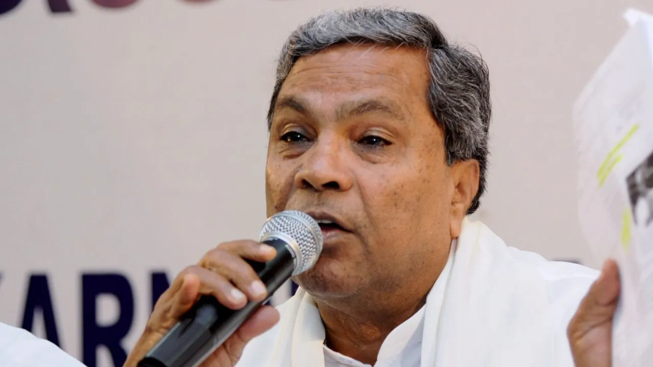Karnataka Chief Minister Siddaramaiah (File image)