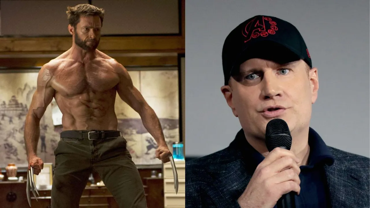 Hugh Jackman and Kevin Feige