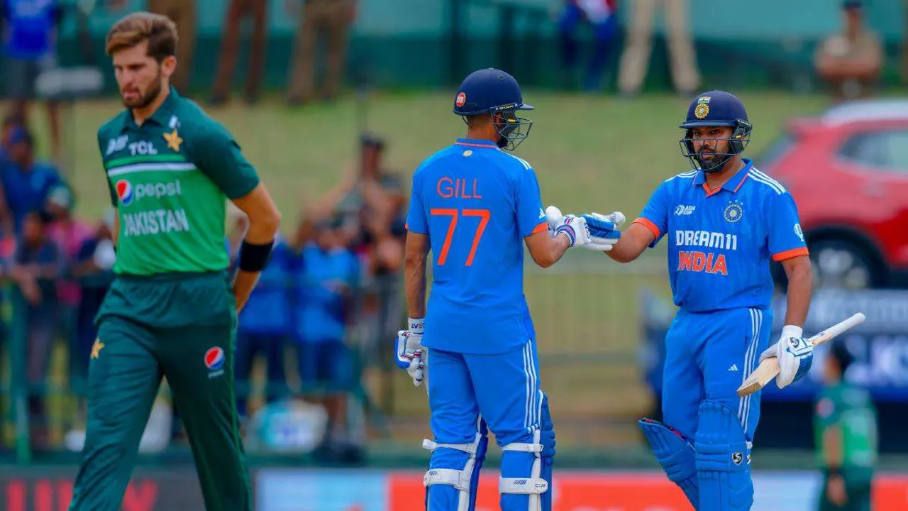 rohit-sharma-shaheen-afridi-India-vs-Pakistan